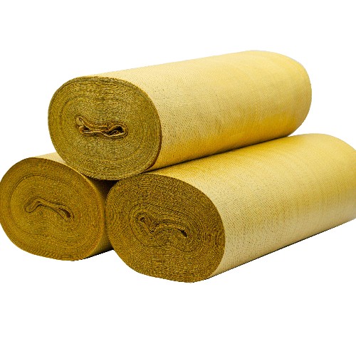 Anti-corrosion protective wrapping material for steel coils and construction profiles